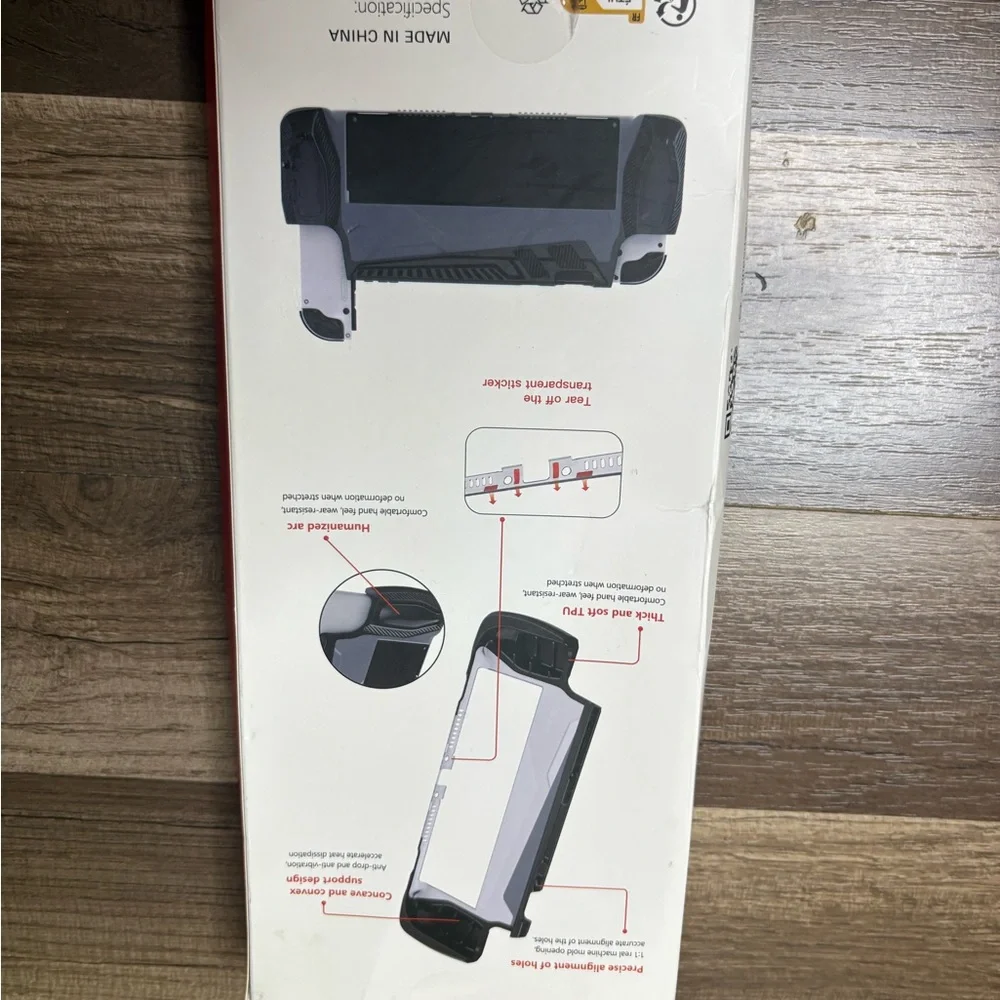 Lmcpa Protective Case with Grip for Nintendo Switch Console Anti-Fall Shock